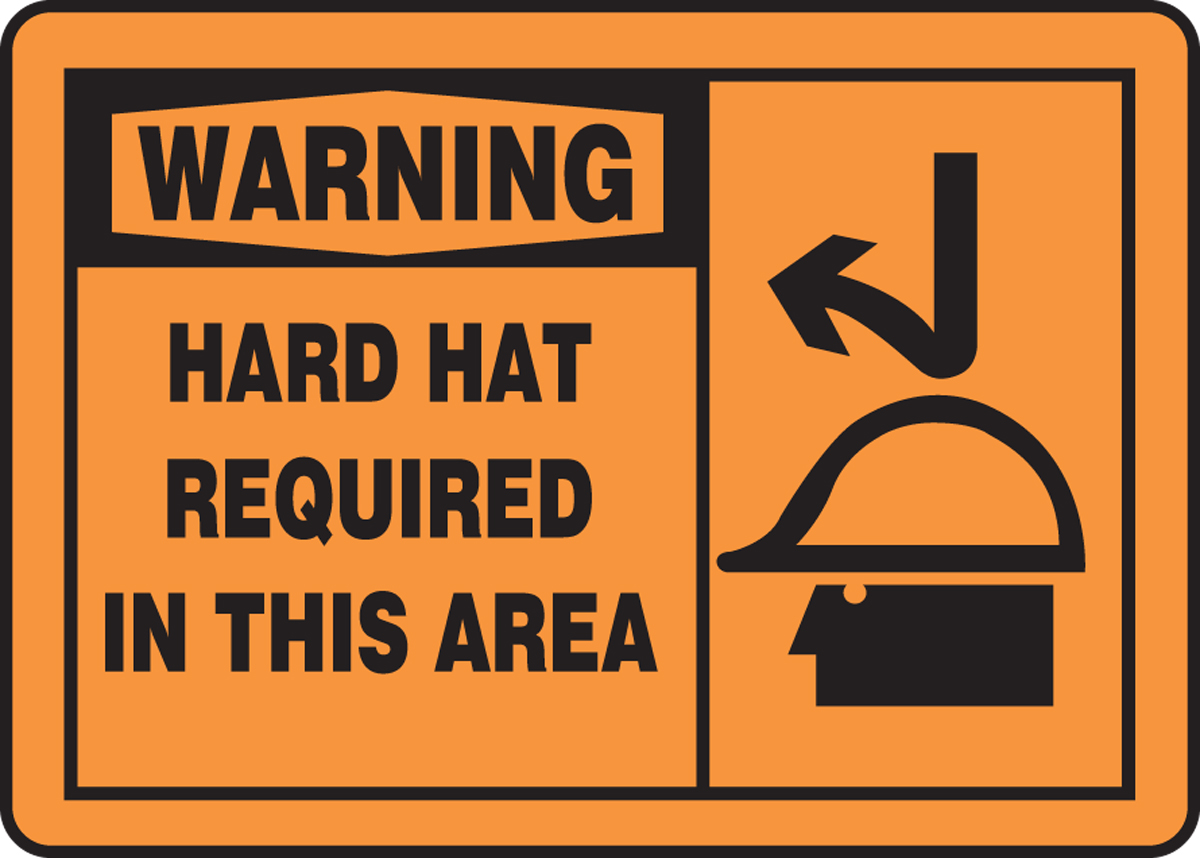  Made in The USA Protect Your Business No Admittance Hard Hat Bilingual OSHA Security Notice Sign Warehouse & Shop Area Aluminum Sign Work Site 