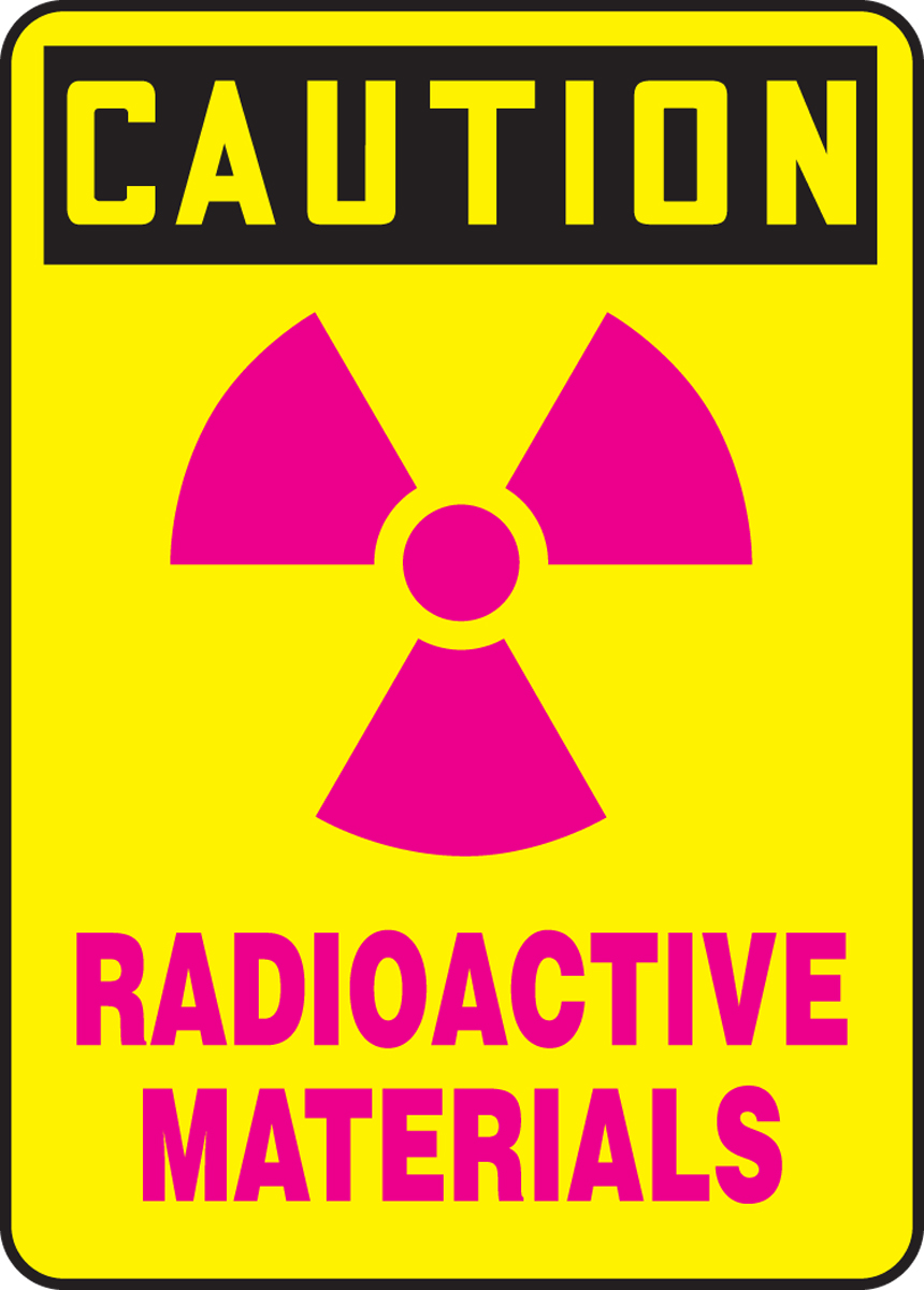 RADIOACTIVE MATERIALS (W/GRAPHIC)