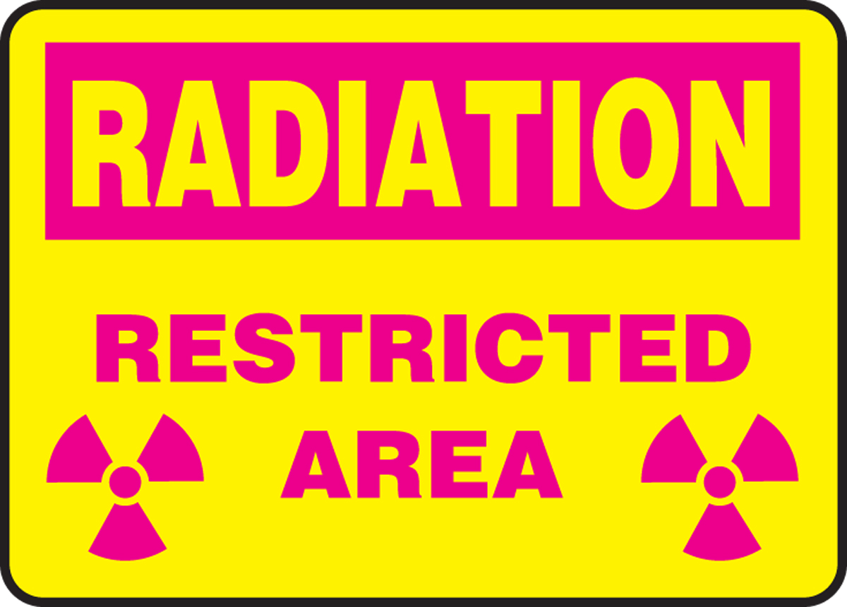 RESTRICTED AREA (W/GRAPHIC)