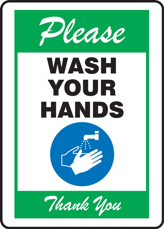 Wash your hand signs deals