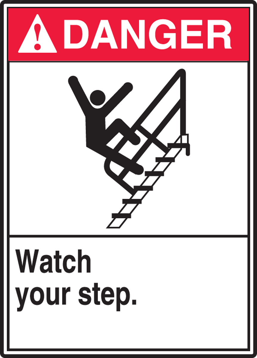 WATCH YOUR STEP (W/GRAPHIC)