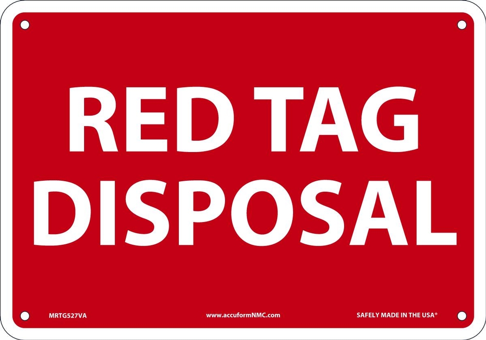 Red Tag Disposal