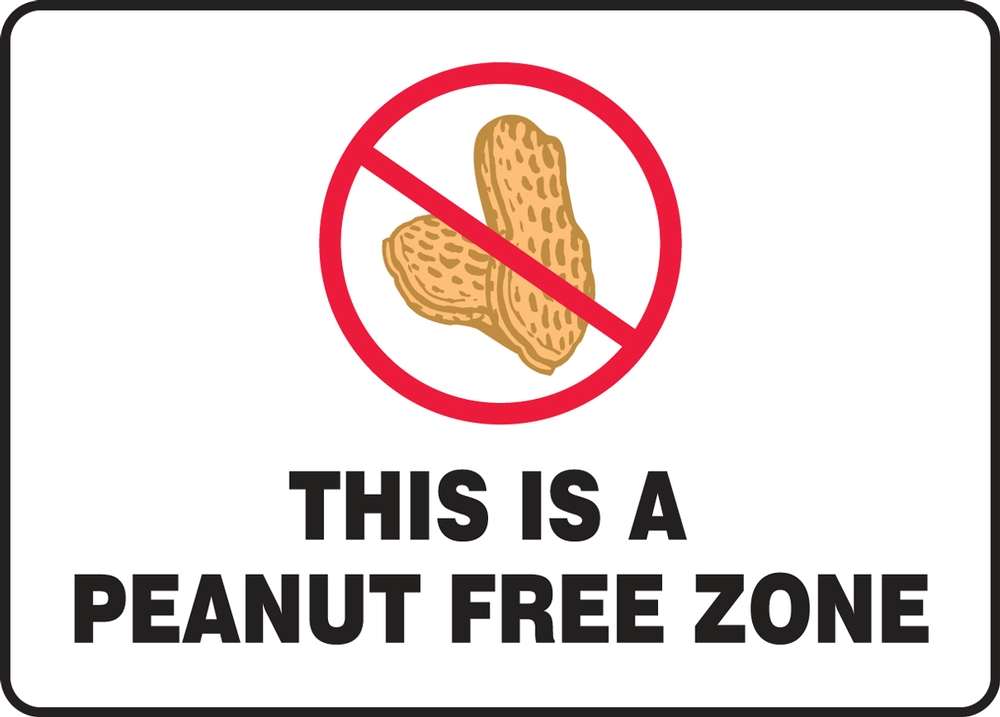 THIS IS A PEANUT FREE ZONE