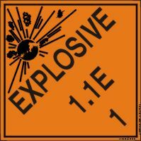 EXPLOSIVE 1.1E (W/GRAPHIC)