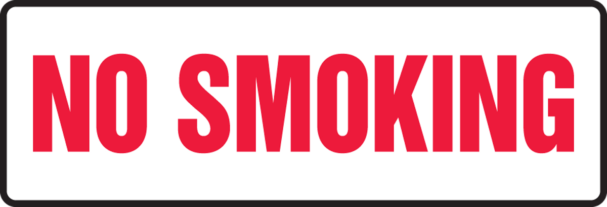 NO SMOKING