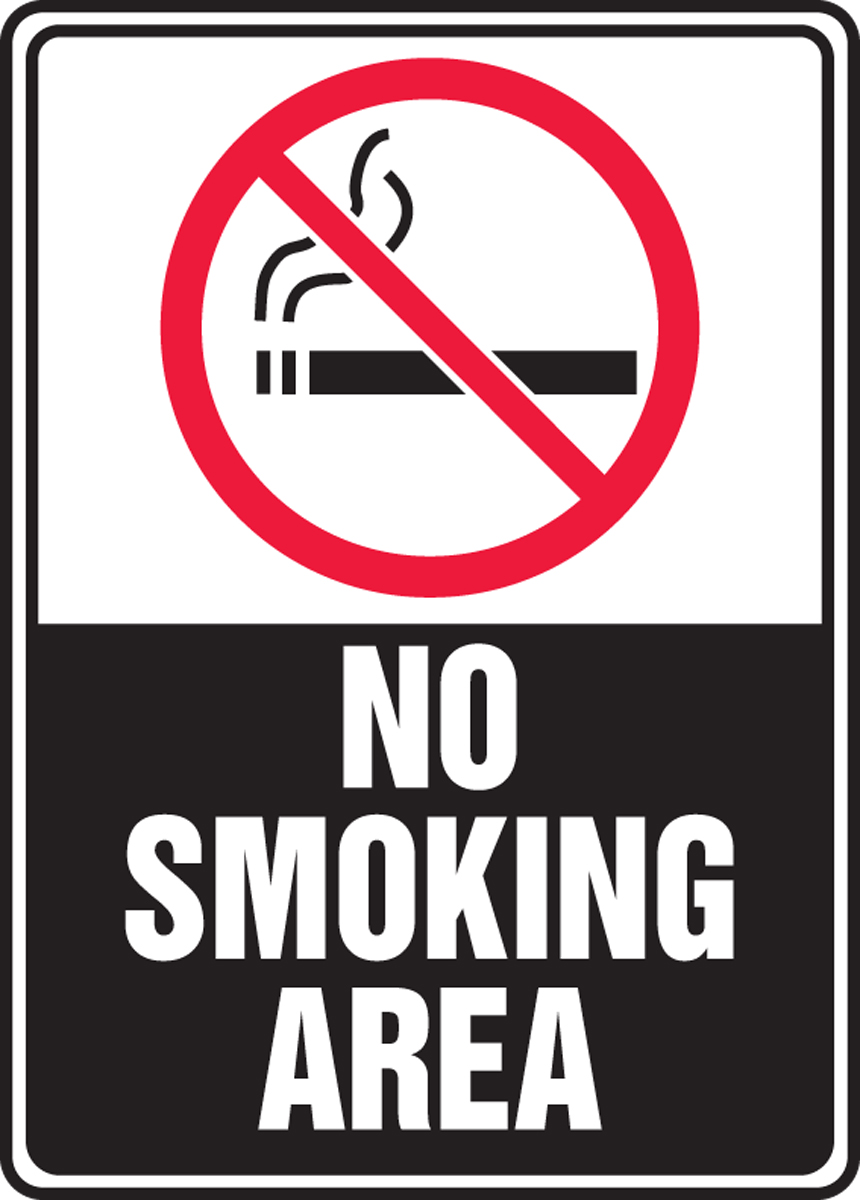 designated smoking area smoking prohibated wall stickers signs No Smoking 