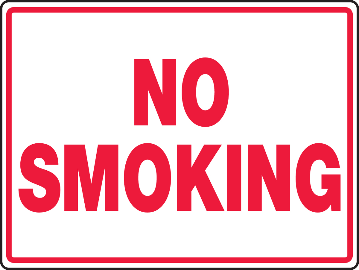 NO SMOKING