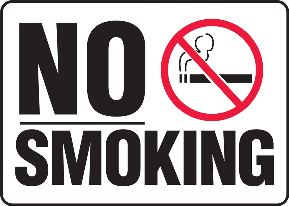 NO SMOKING (W/GRAPHIC)