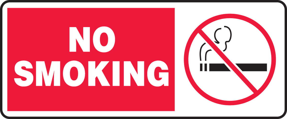 anti tobacco signs No Smoking (Symbol) Smoking Control Sign MSMG500