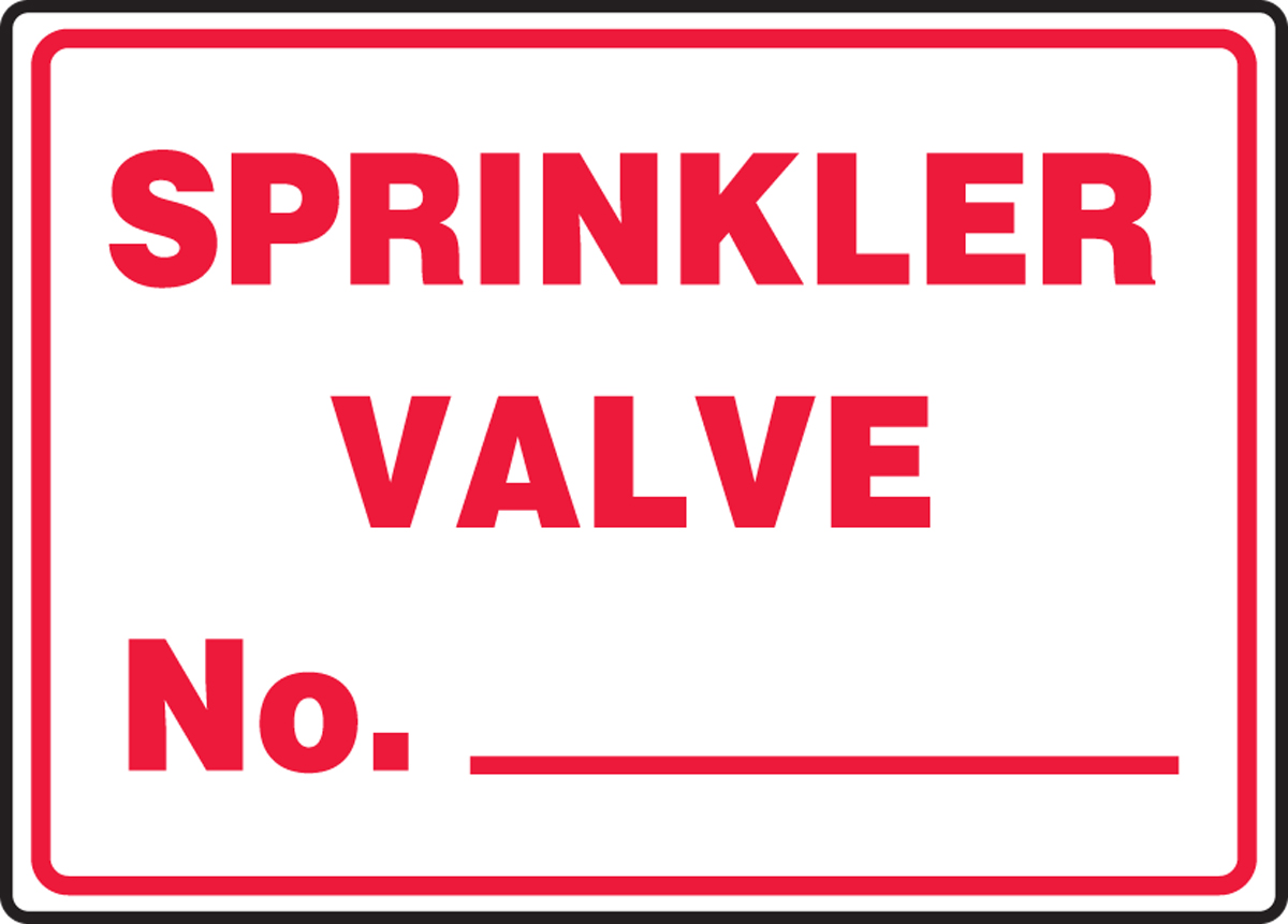 SPRINKLER VALVE NO._____