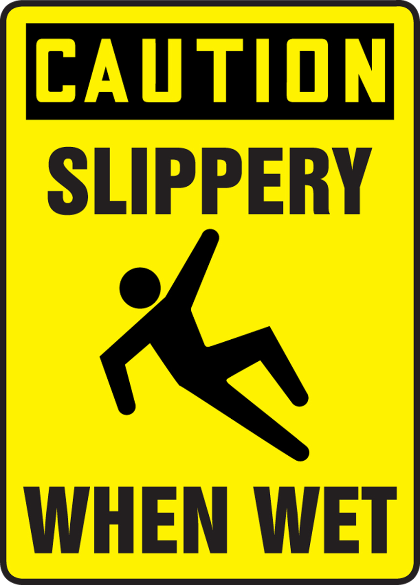 SLIPPERY WHEN WET (W/GRAPHIC)