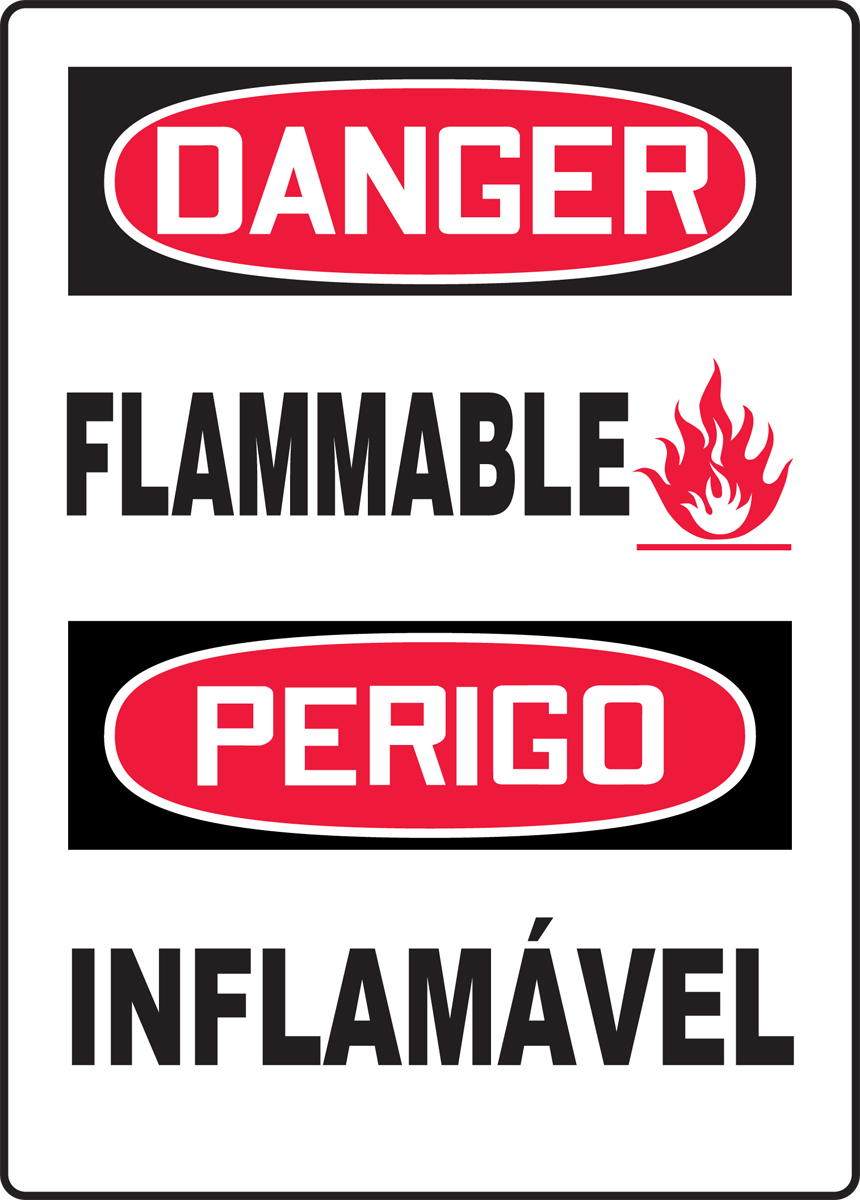 DANGER FLAMMABLE (W/GRAPHIC)