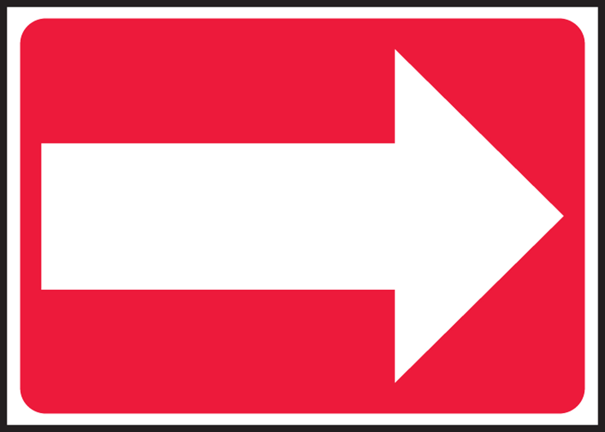 SIGN PAD - ARROW