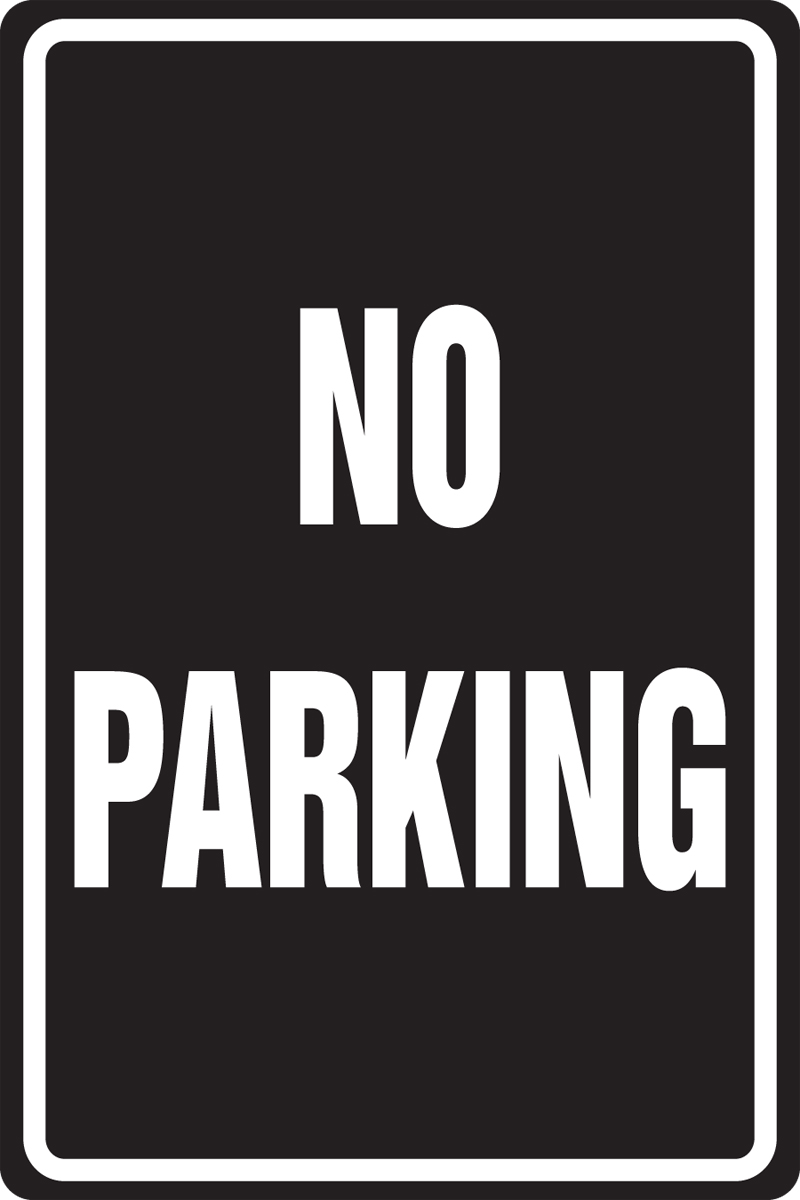 NO PARKING