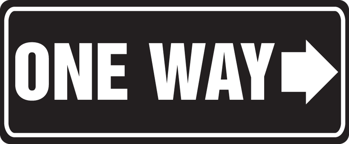 ONE WAY (ARROW)