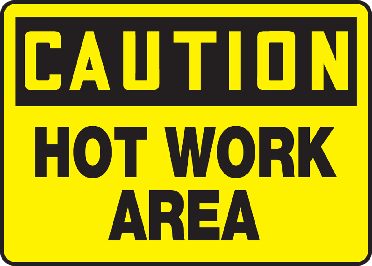 Hot shop work area