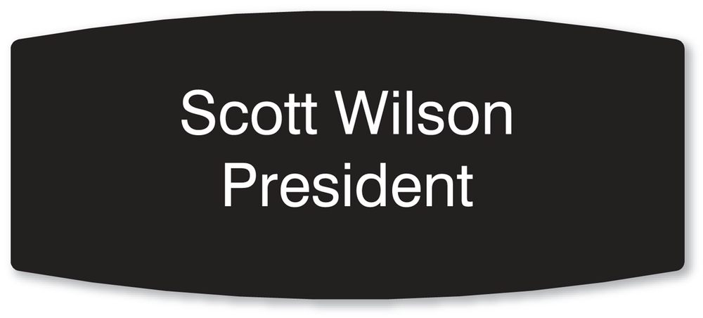Custom Engraved Office Sign Only