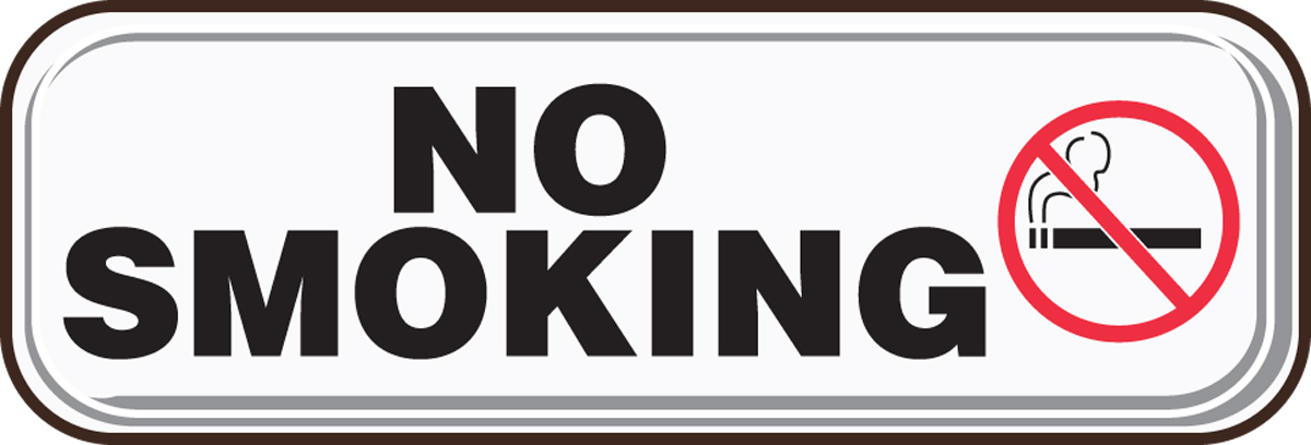 NO SMOKING (W/GRAPHIC)
