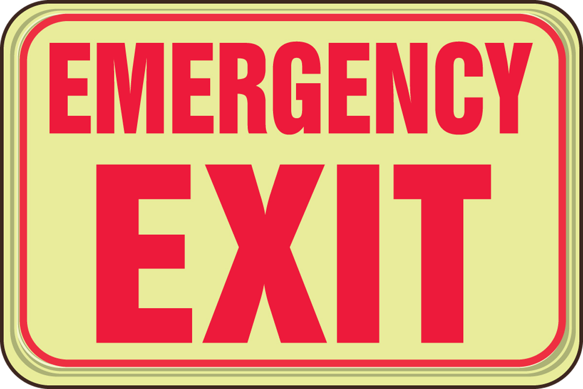 EMERGENCY EXIT