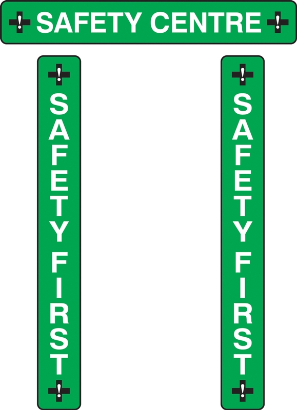 RAMS Board Title Plaque Sets: Safety Centre