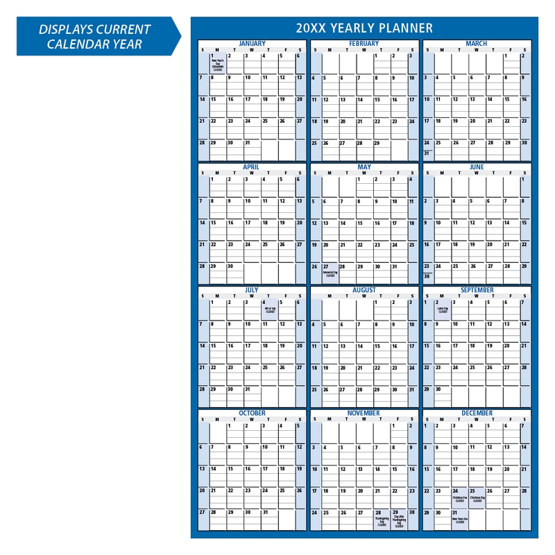 2015 Wall Calendar Safety Posters PCL103