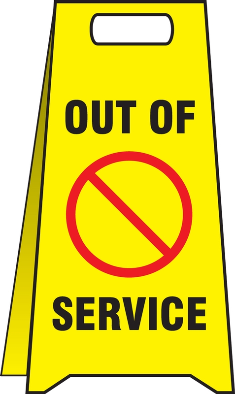 OUT OF SERVICE