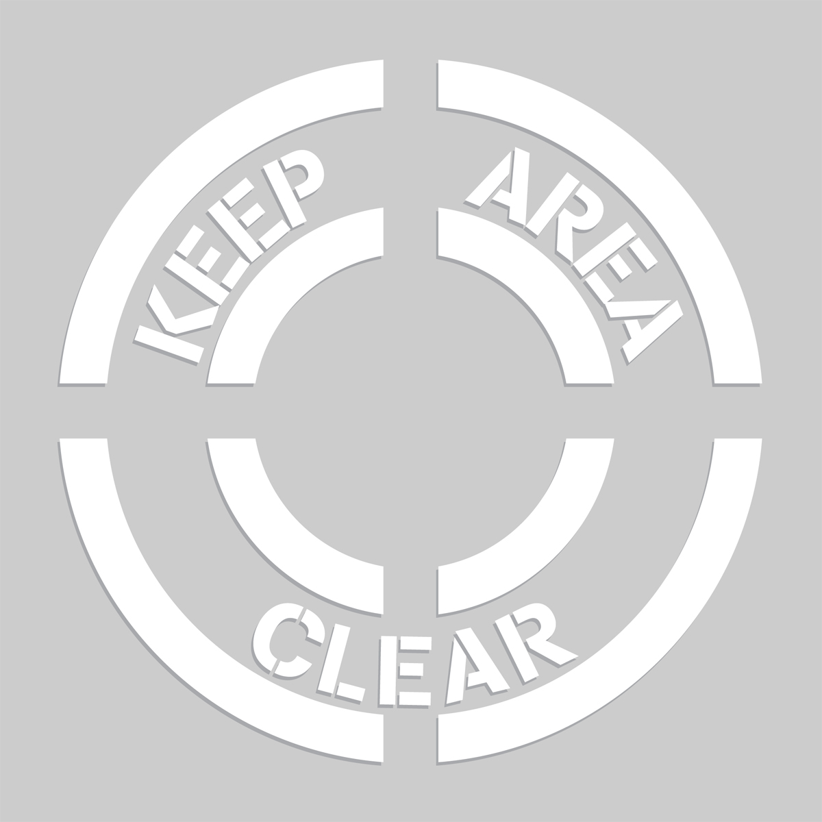 KEEP AREA CLEAR