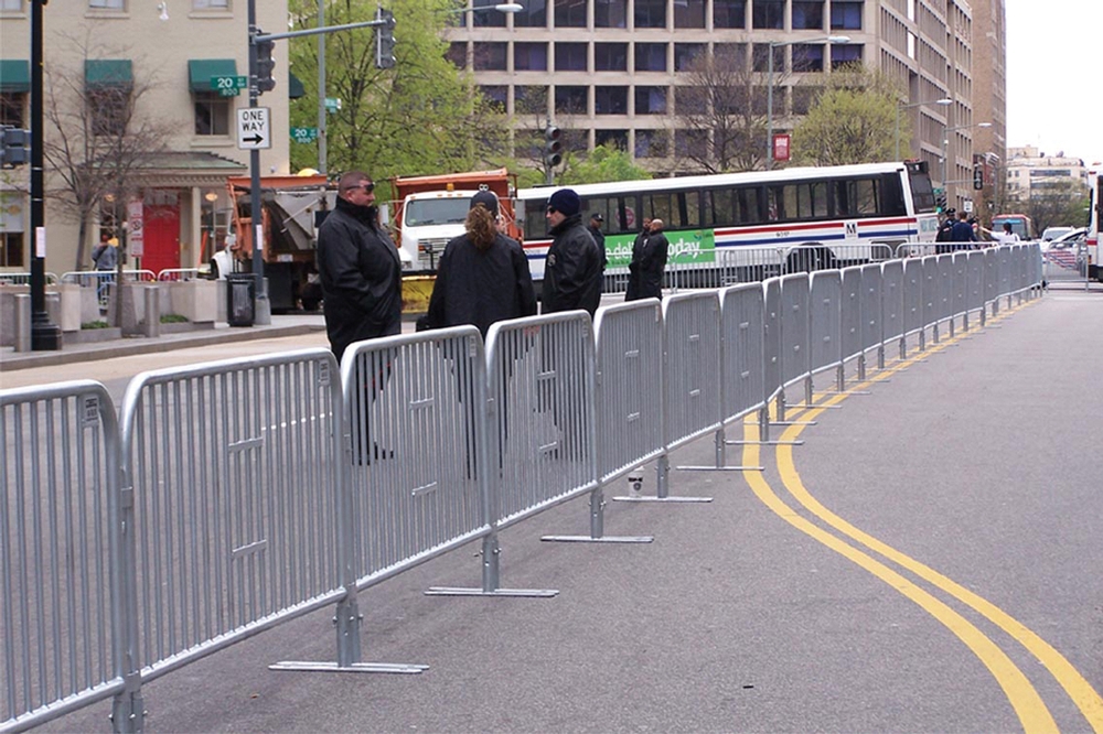 Galvanized Steel Event Barricade