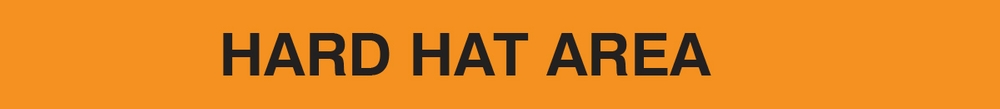 HARD HAT AREA