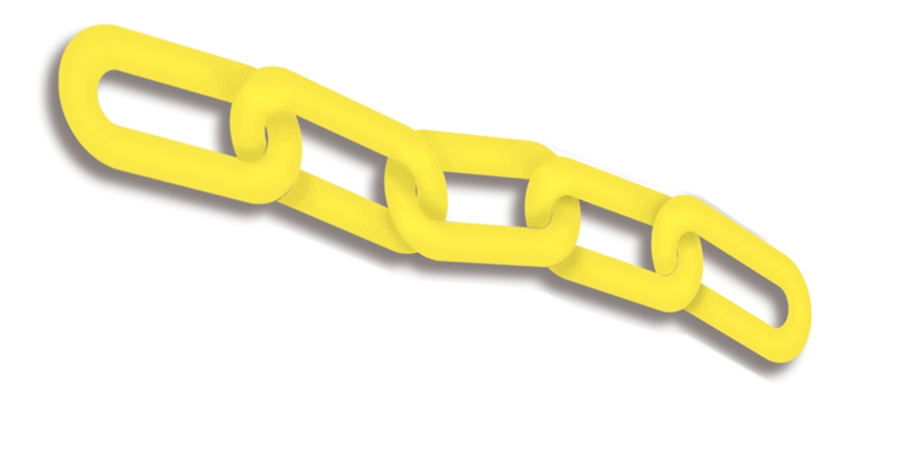 Plastic shop chain link