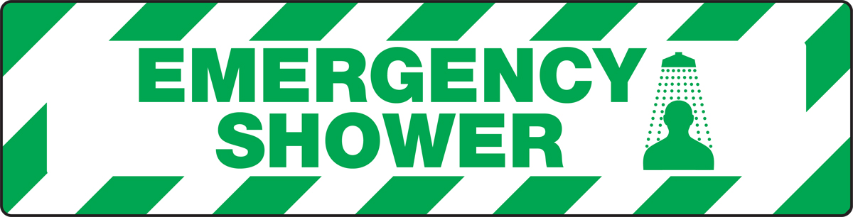 EMERGENCY SHOWER (W/GRAPHIC)