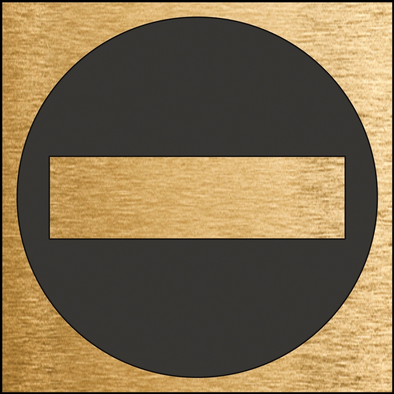 Labeling, Legend: DO NOT ENTER SYMBOL