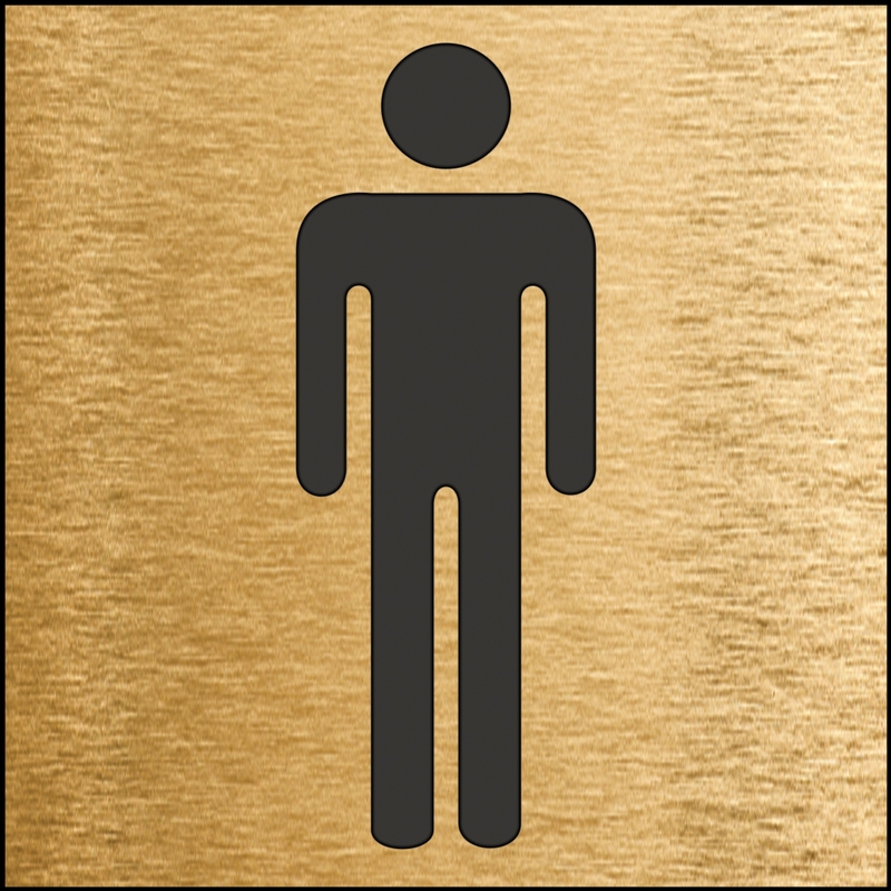 Safety Sign, Legend: MAN PICTORIAL