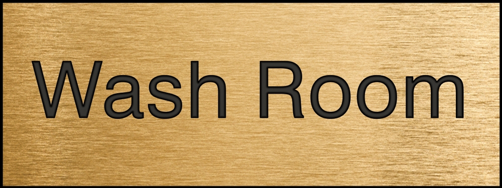 Plant & Facility, Legend: WASH ROOM