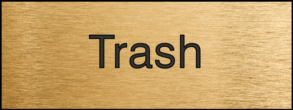 Plant & Facility, Legend: TRASH