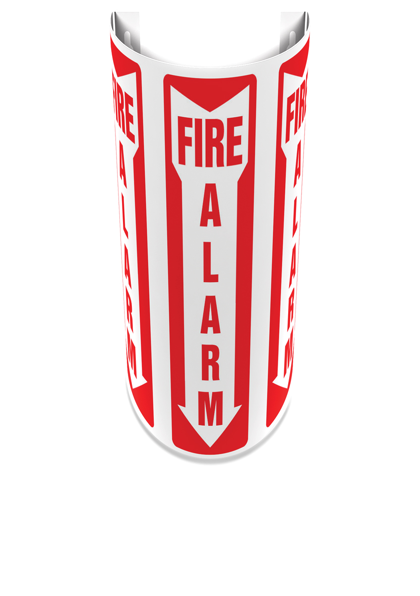 Safety Sign, Legend: FIRE ALARM