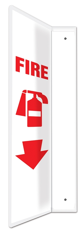 Safety Sign, Legend: FIRE