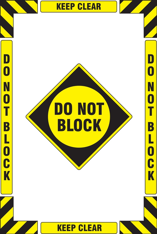 Do not Block Keep Clear Do not Block