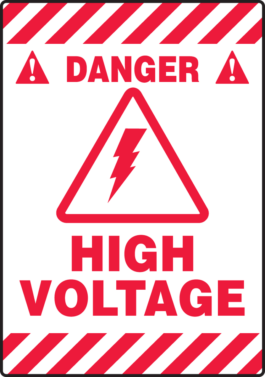 Plant & Facility, Legend: DANGER HIGH VOLTAGE