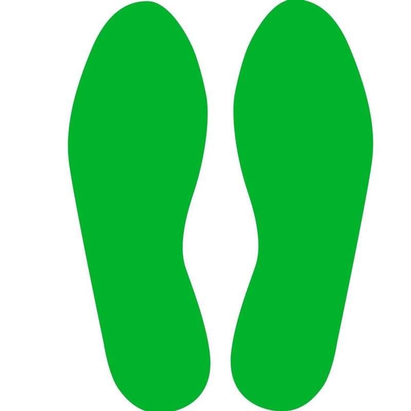 Plant & Facility, Legend: 6" FOOTPRINTS