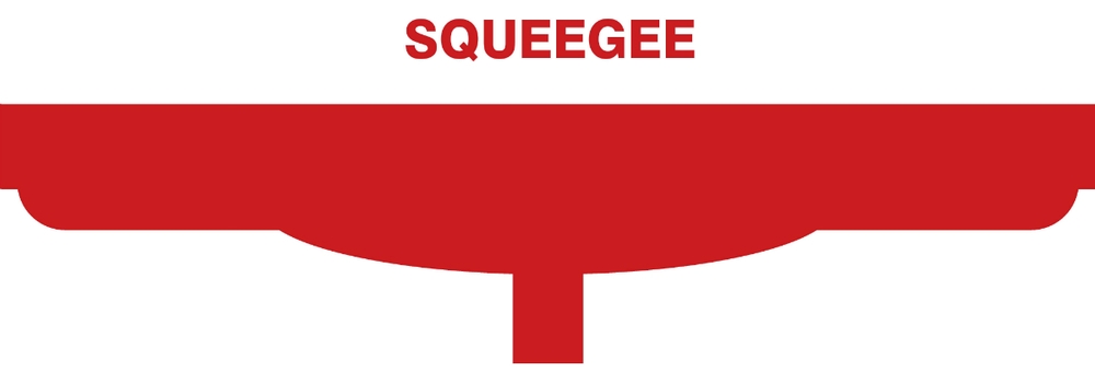 Labels, Letters & Numbers, Legend: Tool Shadows: Squeegee Heads