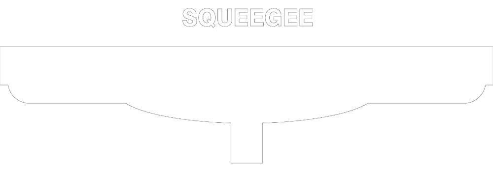 Labels, Letters & Numbers, Legend: Tool Shadows: Squeegee Heads
