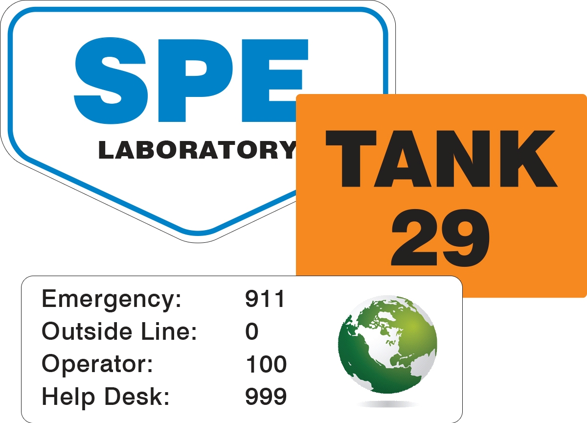Custom Poly-Protect Premium Labels, Self-Adhesive – Rectangles