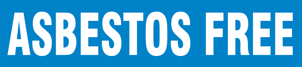 ASBESTOS FREE 
