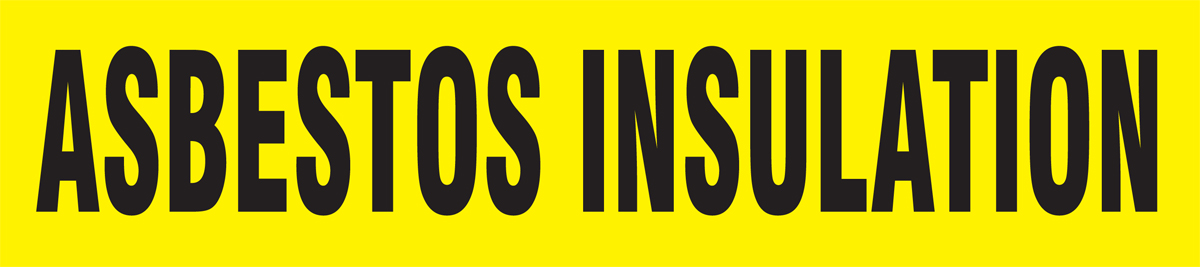ASBESTOS INSULATION 