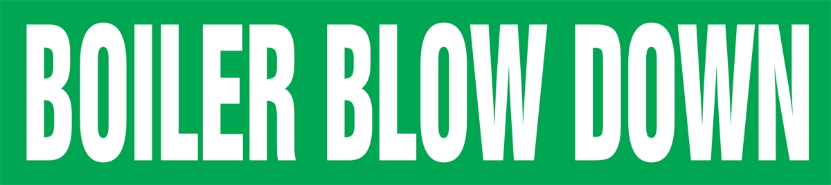 BOILER BLOW DOWN 