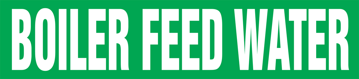 BOILER FEED WATER 