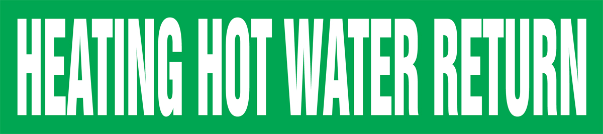 HEATING HOT WATER RETURN 