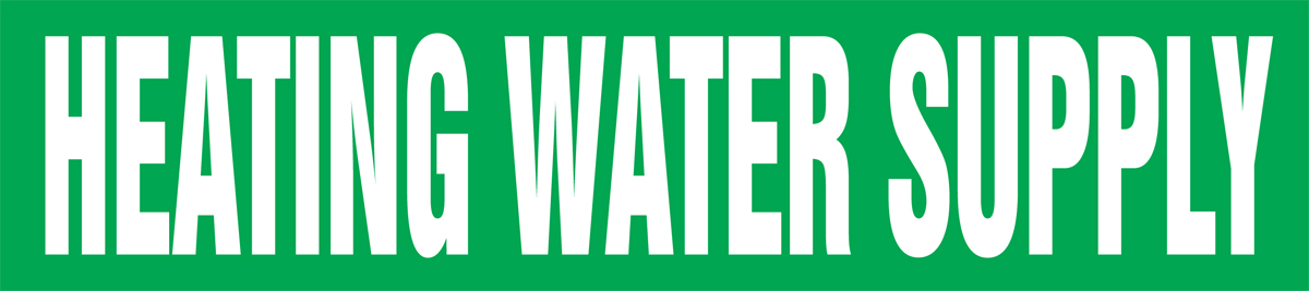HEATING WATER SUPPLY 