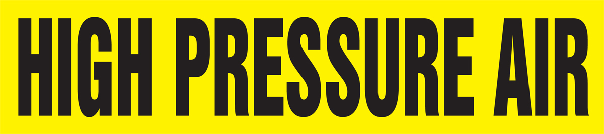 HIGH PRESSURE AIR 